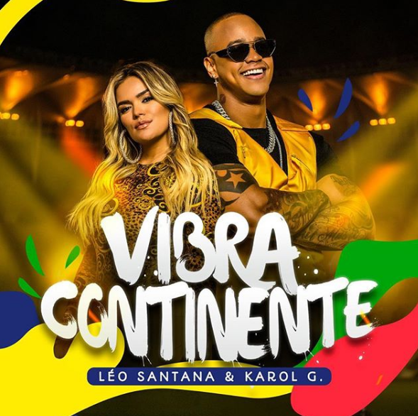 Karol G y Léo Santana interpretan tema de la Copa América 2019