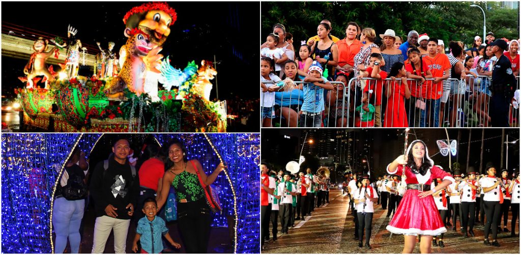 La Navidad, el desfile, el encendido de luces, los niños y la familia