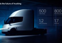 Musk anunció el inicio de la producción a gran escala de camiones Tesla Semi