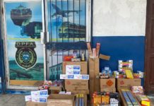 Retienen mercancías variadas tras operativo en Colón