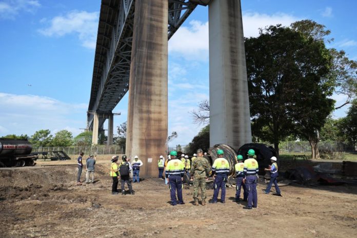 Embajada de EE.UU. coordina apoyo del Cuerpo de Ingenieros del Ejército de EE.UU. en evaluación del Puente de las Américas